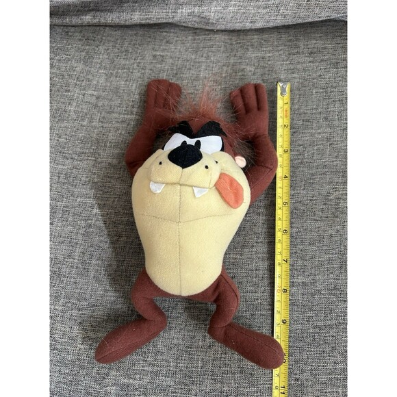 Toy Factory Looney Tunes Plush Taz Tasmanian Devil 10” Stuffed Animal - Picture 4 of 5